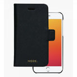 dbramante1928 iPhone 7/8/SE Etui New York Löstagbart Deksel Night Black
