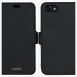 dbramante1928 iPhone 7/8/SE Etui New York Löstagbart Deksel Night Black