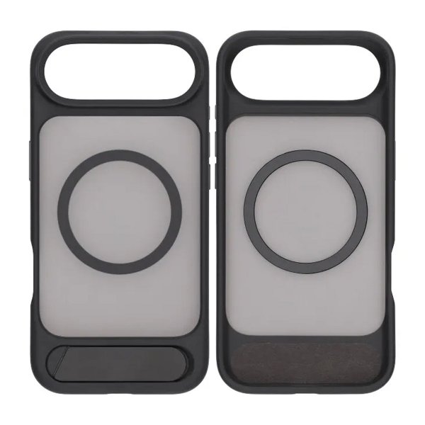 Rvelon iPhone Air Deksel med Stativ Svart