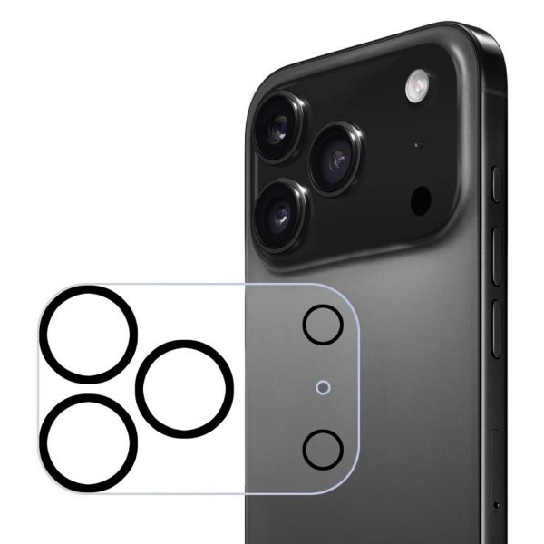 iPhone 17 Pro Max Kamerabeskytter i Herdet Glass