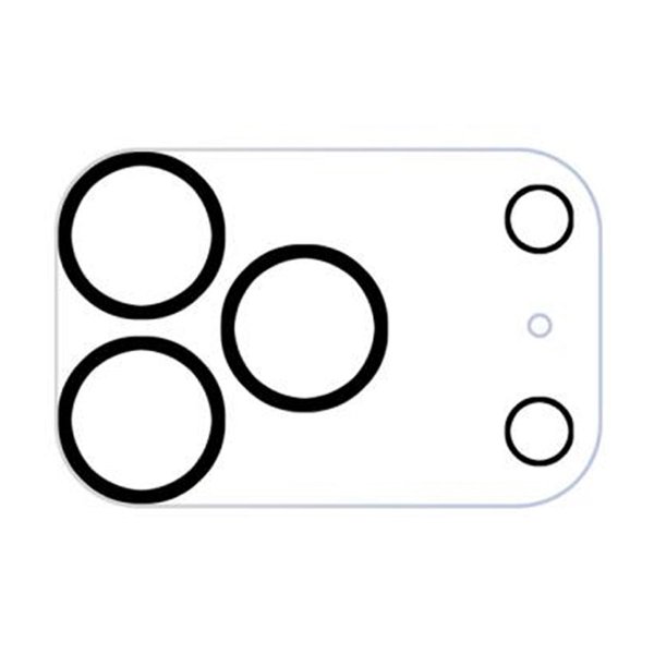 iPhone 17 Pro Max Kamerabeskytter i Herdet Glass