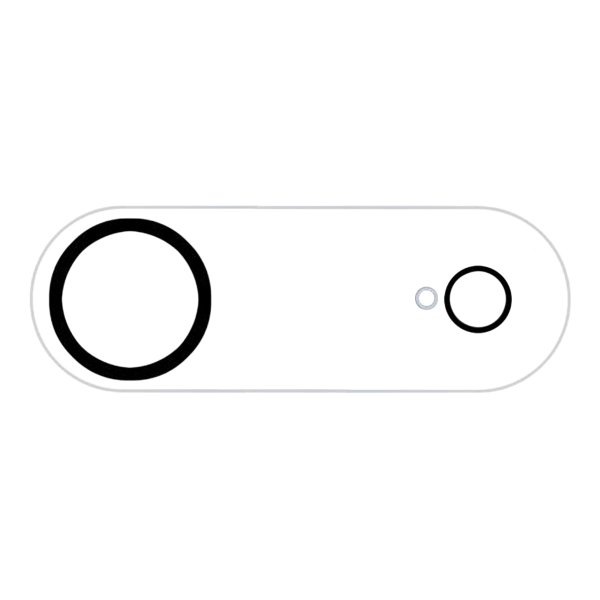 iPhone Air Kamerabeskytter Herdet glass