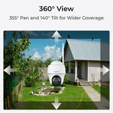 Reolink Argus PT (B430) Wi-Fi kamera for utendørs bruk