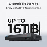 Reolink NVS12W (RLN12W) 12-kanals Wi-Fi 6 NVR