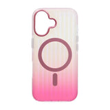 iPhone 17 Deksel Korrugerte MagSafe Rosa