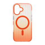 iPhone 17 Deksel Korrugerte MagSafe Oransje