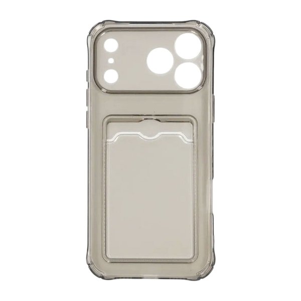 iPhone 17 Pro Max Deksel Kortholder Svart