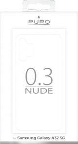 Puro Samsung Galaxy A32 5G Deksel Nude Transparent
