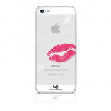 White Diamonds iPhone 5/5S/SE 2016 Deksel Lipstick Kiss