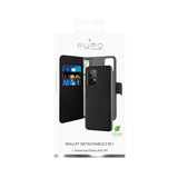 Puro Samsung Galaxy A52/A52s 5G Etui Wallet Detachable 2 in 1 Svart