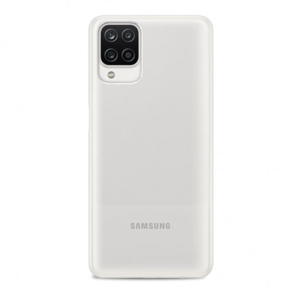 Puro Samsung Galaxy A12 Deksel Nude Transparent