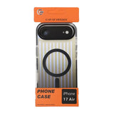 iPhone Air Deksel Korrugerte MagSafe Svart