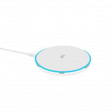 Xqisit Trådløs lader Wireless Fast Charger 15W Hvit