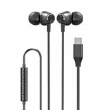 Xqisit Hodetelefoner In-Ear Headset USB-C Svart