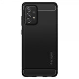Spigen Samsung Galaxy A72 Deksel Rugged Armor Matte Black