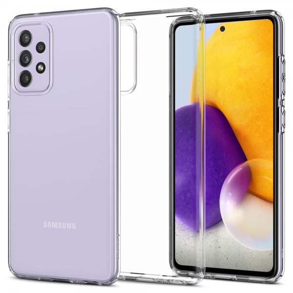 Spigen Samsung Galaxy A72 Deksel Liquid Crystal Crystal Clear
