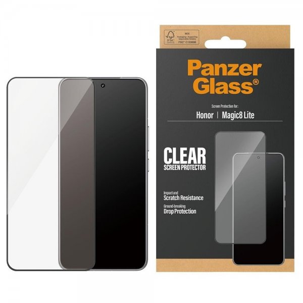 PanzerGlass Honor Magic 8 Lite Skjermbeskytter Ultra-Wide Fit
