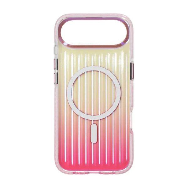iPhone Air Deksel Korrugerte MagSafe Rosa