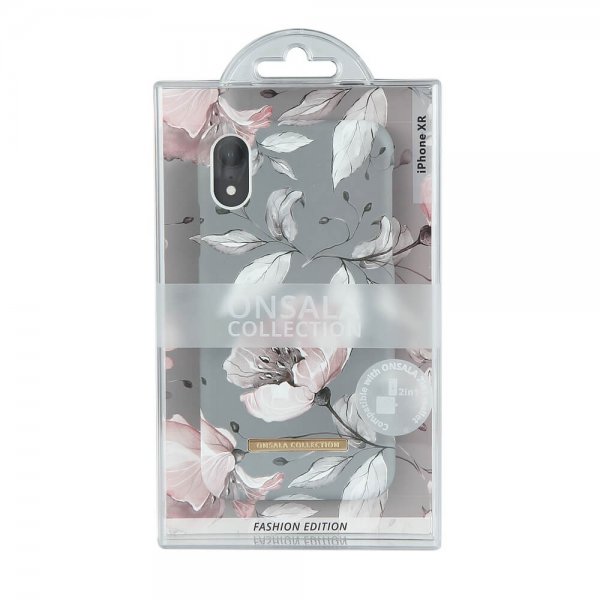 Onsala iPhone Xr Deksel Fashion Edition Flowerleaves