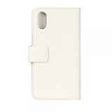 Onsala iPhone X/Xs Etui Fashion Edition Avtakbart Deksel Saffiano Hvit