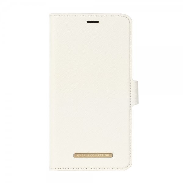 Onsala iPhone Xs Max Etui Fashion Edition Avtakbart Deksel Saffiano Hvit