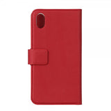 Onsala iPhone Xr Etui Fashion Edition Avtakbart Deksel Saffiano Rød