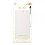 Onsala iPhone 11 Pro Max Etui Fashion Edition Avtakbart Deksel Saffiano Hvit
