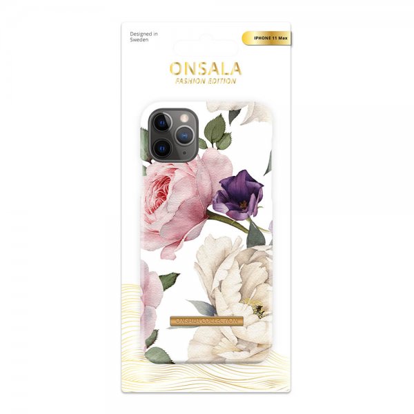 Onsala iPhone 11 Pro Max Deksel Fashion Edition Rose Garden