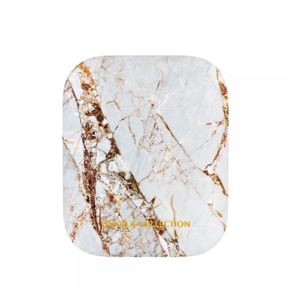 Onsala AirPods 1/2 Deksel Fashion Edition White Rhino Marble