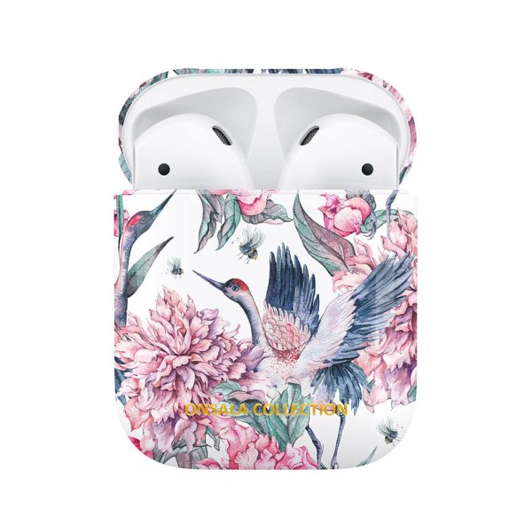 Onsala AirPods 1/2 Deksel Fashion Edition Pink Crane