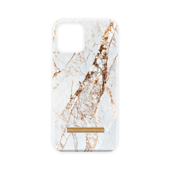 Onsala iPhone 13 Pro Max Deksel Fashion Edition White Rhino Marble