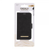 Onsala iPhone 13 Mini Etui Fashion Edition Avtakbart Deksel Midnight Black