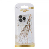 Onsala iPhone 15 Pro Deksel MagSeries White Rhino Marble