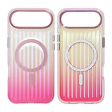 iPhone Air Deksel Korrugerte MagSafe Rosa