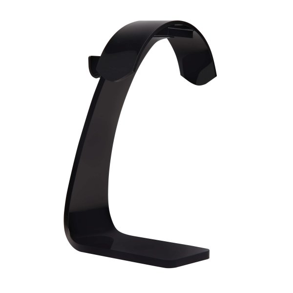 Gear Hodetelefonstativ Svart Plast Krokke for kabel
