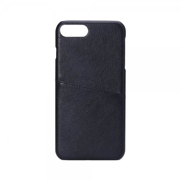 Onsala iPhone 6/6S Plus/iPhone 7 Plus/iPhone 8 Plus Deksel med en Kortlomme Svart