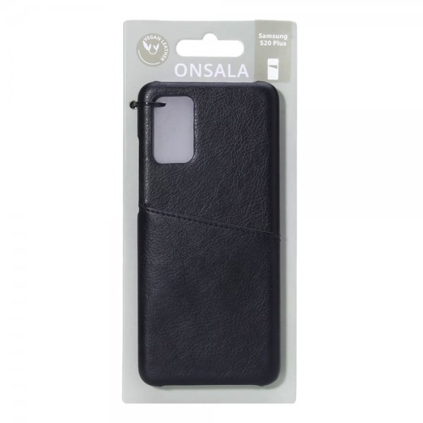 Onsala Samsung Galaxy S20 Plus Deksel med en Kortlomme Svart