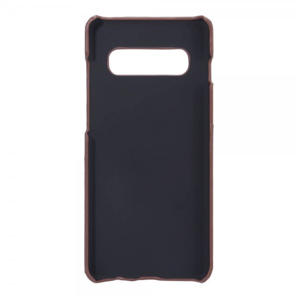Onsala Samsung Galaxy S10 Plus Deksel med en Kortlomme Brun