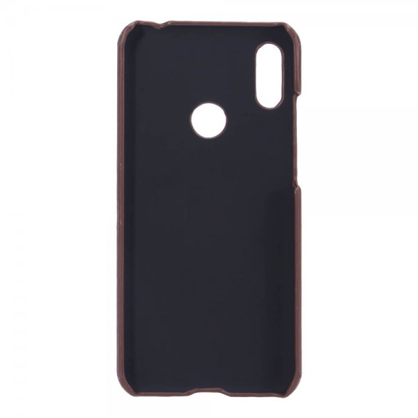 Onsala Huawei Y6 2019 Deksel med en Kortlomme Brun