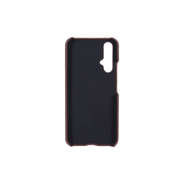 Onsala Huawei Nova 5T Deksel med en Kortlomme Brun