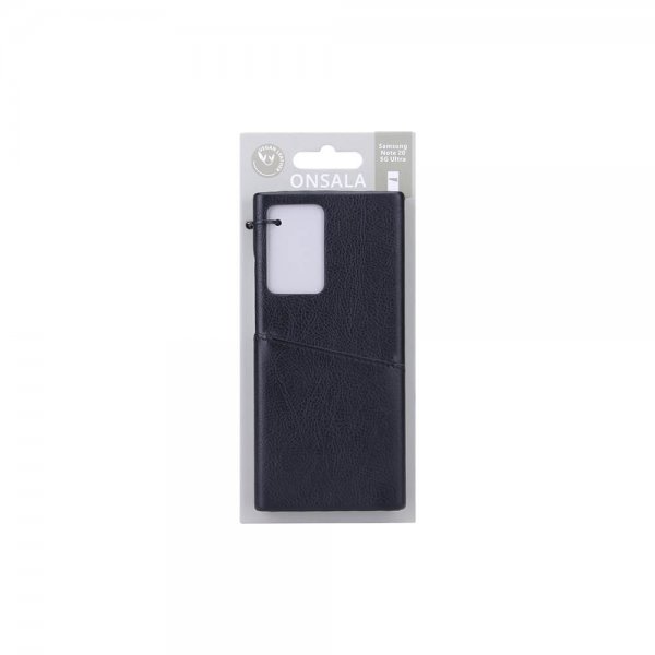 Onsala Samsung Galaxy Note 20 Ultra Deksel med en Kortlomme Svart