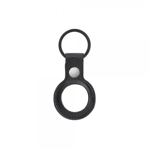 Onsala Apple AirTag Holder Kunstlæder Svart