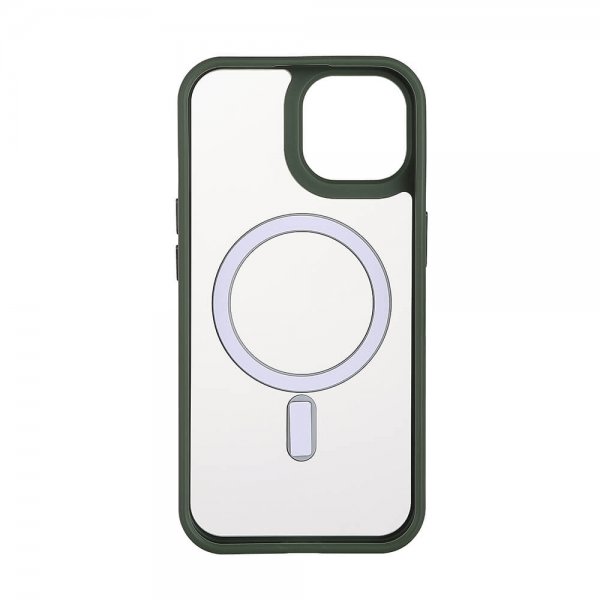 Onsala iPhone 15 Deksel Bumper MagSeries Grønn