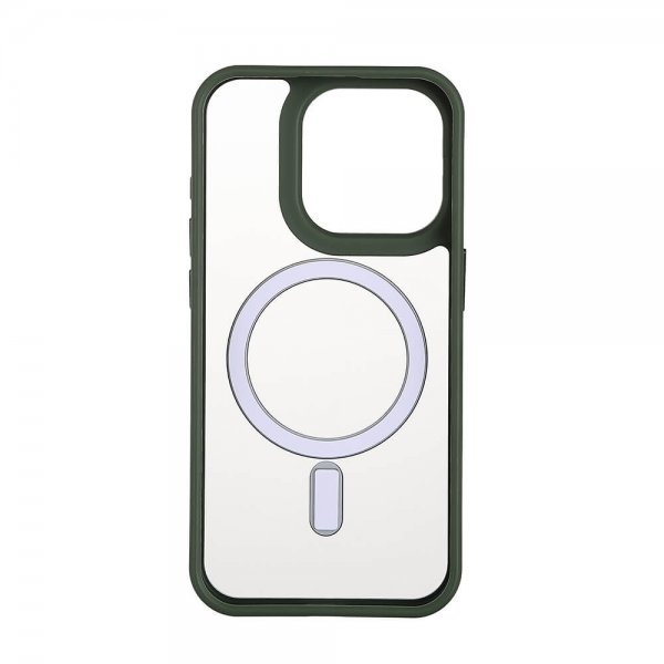 Onsala iPhone 15 Pro Deksel Bumper MagSeries Grønn
