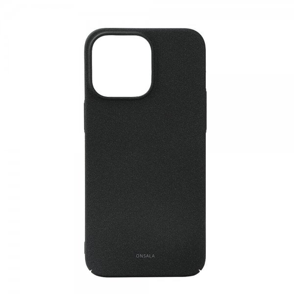 Onsala iPhone 15 Pro Max Deksel Ultraslim Sand Burst Svart