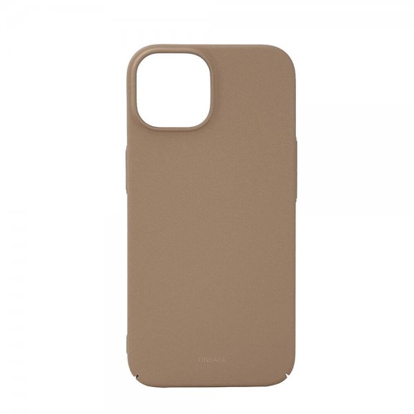 Onsala iPhone 15 Deksel Ultraslim Sand Burst Beige