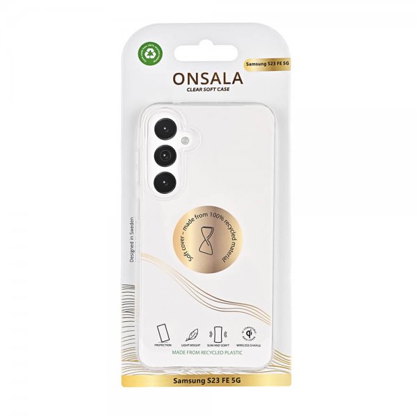 Onsala Samsung Galaxy S23 FE Deksel Resirkulert TPU Transparent