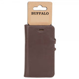 Buffalo iPhone 11 Pro Max Etui 2in1 Magnet Case Brun
