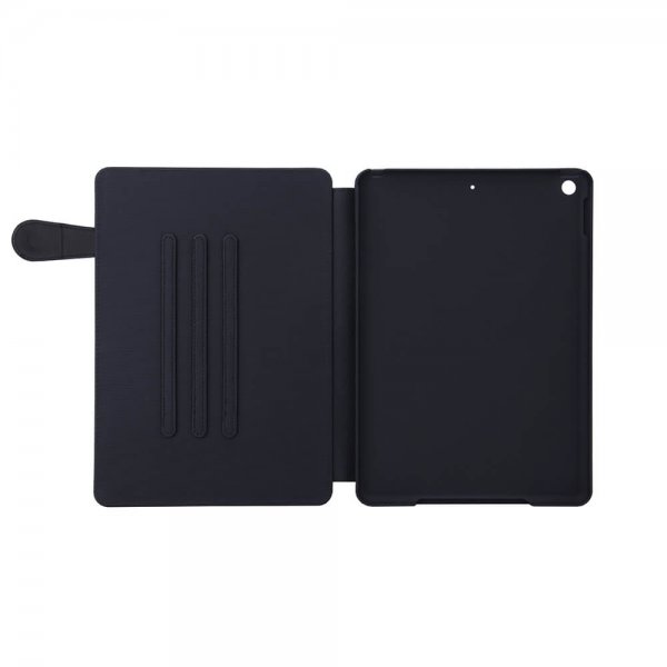 Buffalo iPad 10.2 (gen 7/8/9) Etui Ekte Skinn Svart
