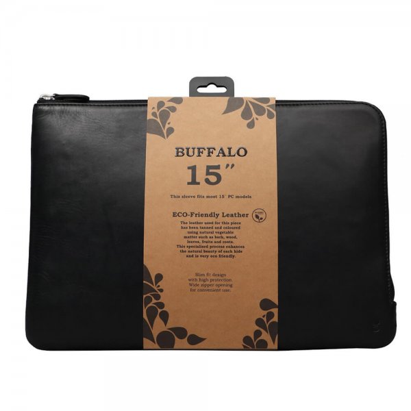 Buffalo Sleeve Laptop Case 15" Svart